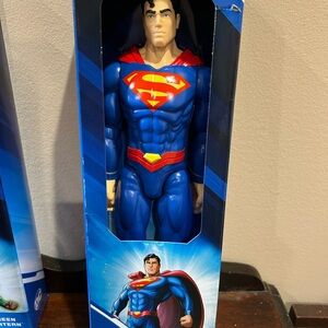 Superman Action Figure in Blue Suit